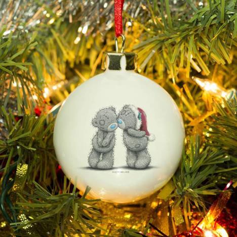Personalised Me to You Christmas Together Bauble Extra Image 2